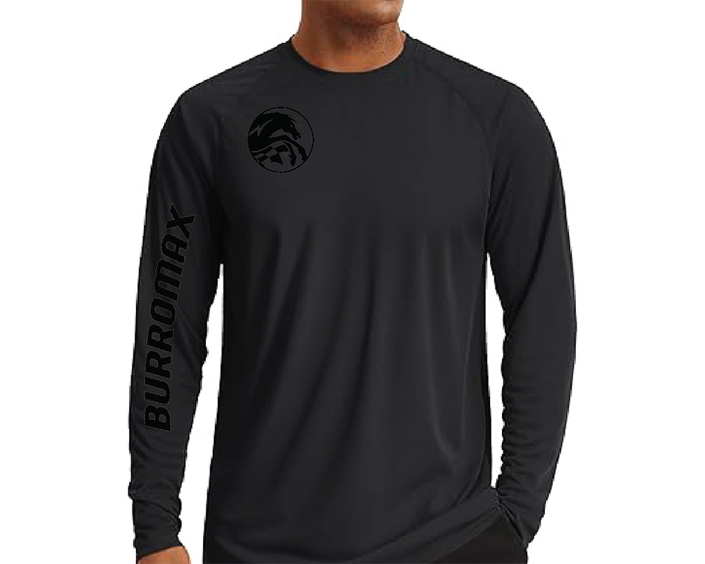 Mens Black Long Sleeve Tee by Sport Tek, Size: SM (Part #99035-S)