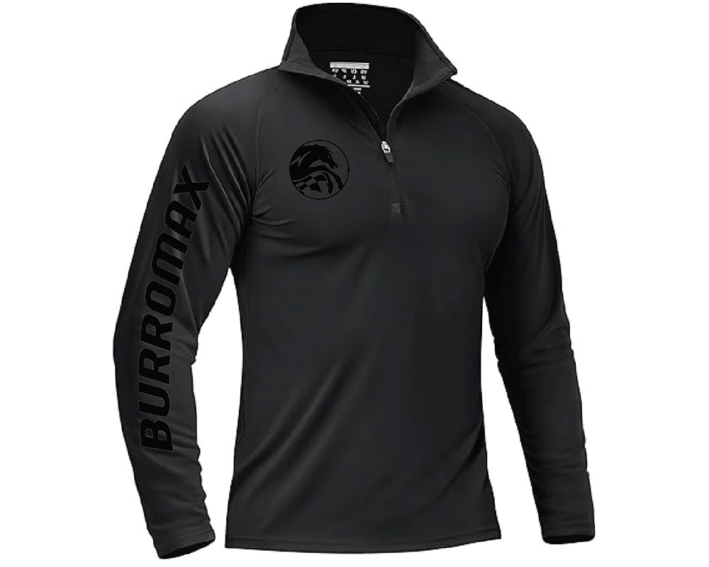 Mens Black on Black Quarter Zip by Eddie Bauer, Size: SM (Part #99076-S)