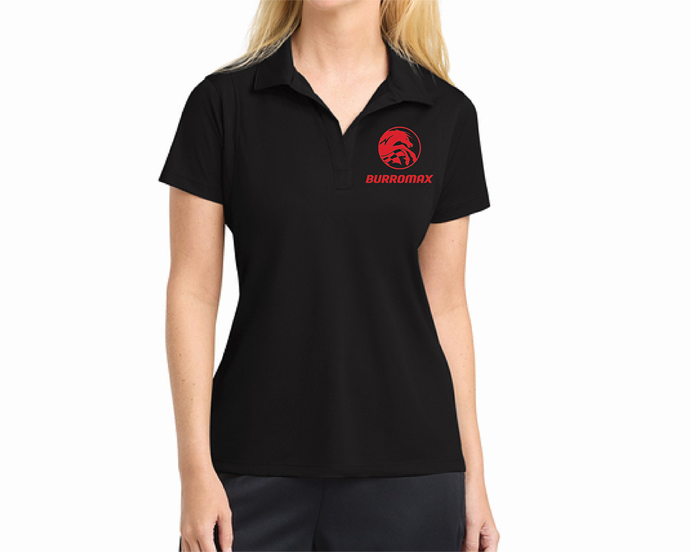 Womens Embroidered Black Polo by Sport Tek, Size: SM (Part #99077-S)