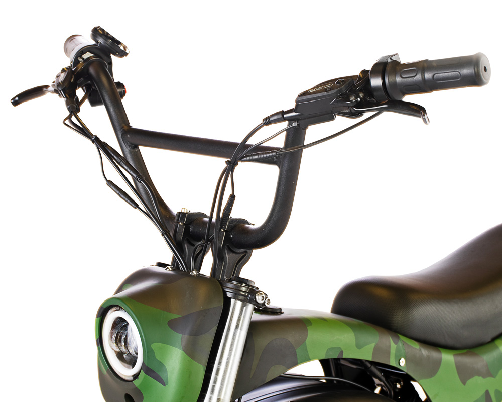 HRH 2.5 Electric Hunt Bike, 2.5kw 52v Lithium Ion Powered, (Color: HRH Green Camo) - 2