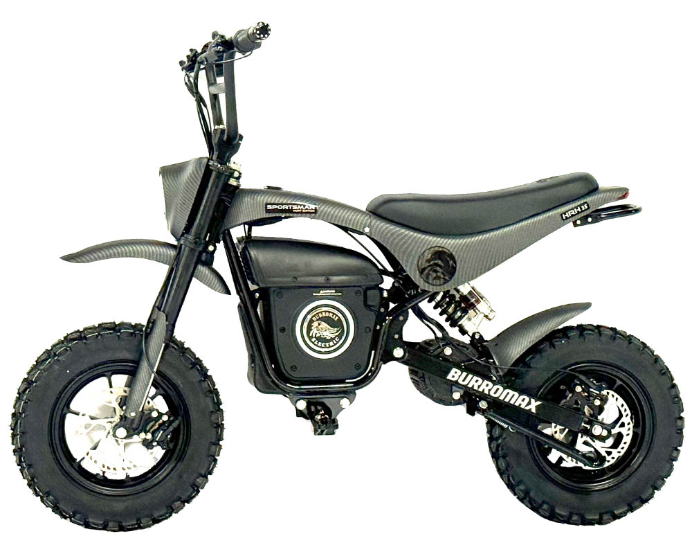 HRH 2.5 Electric Hunt Bike, 2.5kw Rated, 6kw Peak, 52v 100a Lithium Ion Powered (Color: HRH Matte Black Carbon Fiber) - 4