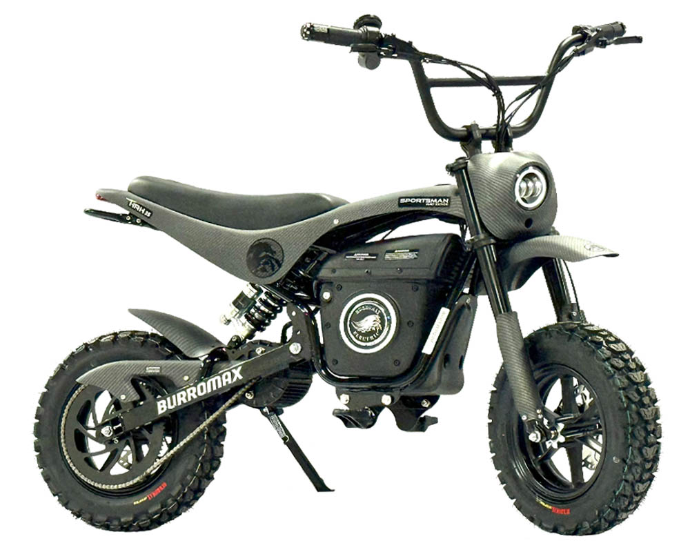HRH 2.5 Electric Hunt Bike, 2.5kw Rated, 6kw Peak, 52v 100a Lithium Ion Powered (Color: HRH Matte Black Carbon Fiber) - 7