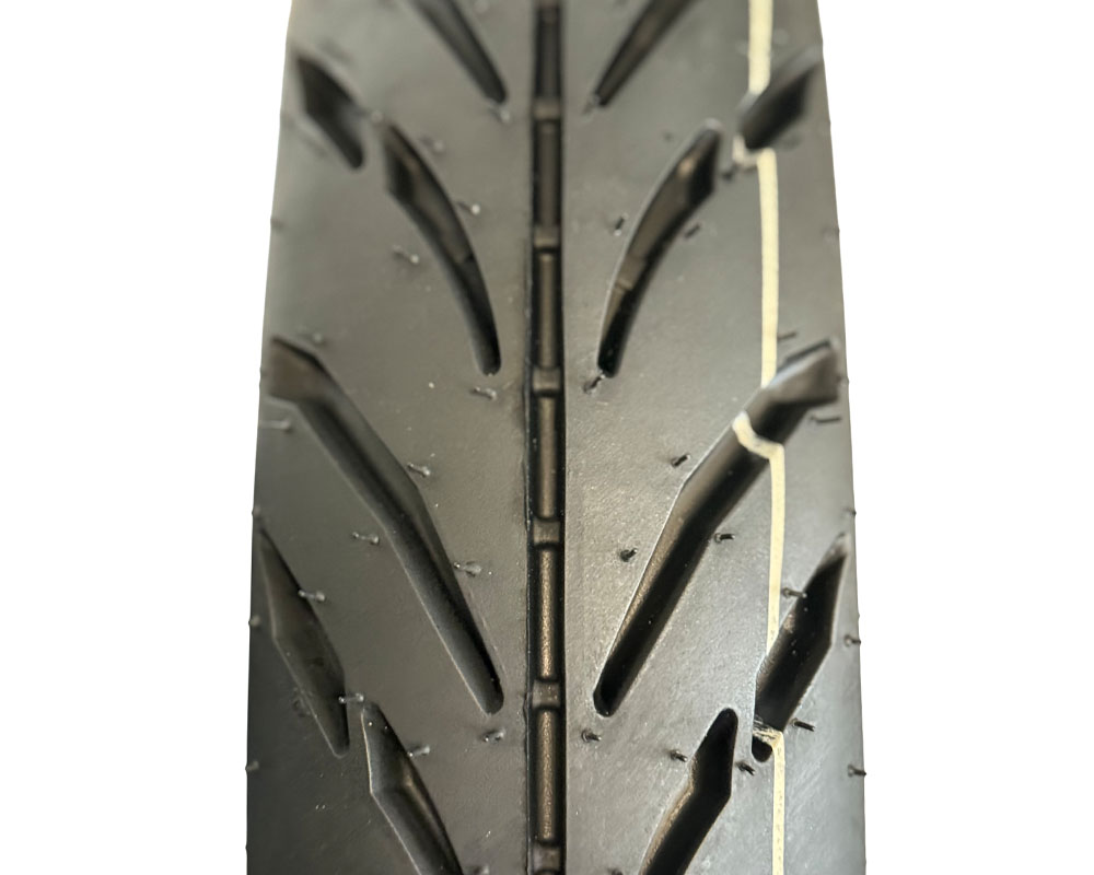 Wheel Assembly, 12" Rear with Supermoto 100/90-12 Tire, 12x2.5 Radial 12 Spoke Wheel, Black (Part #10081) Fits XRA, XRB, HRH, HRS with Extended Swing Arms - 3