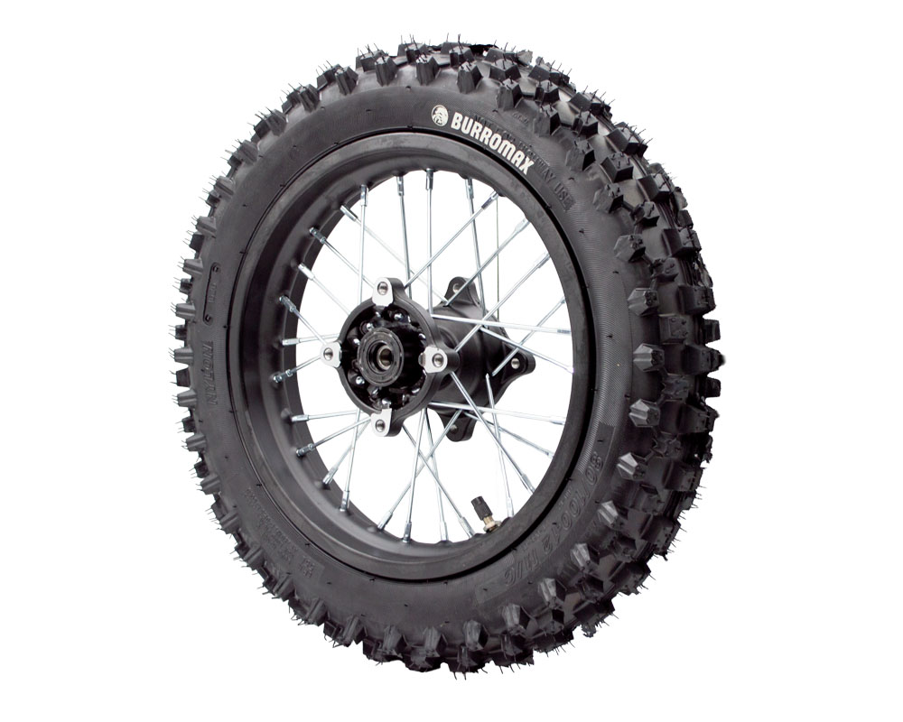 TT1600R to eMoto Conversion Kit, 14" Front and 12" Rear eMoto Tires, Gold Anodized Front Forks, Extended Swing Arm, eMoto Rear Shock, Includes All Hardware (Part #16049) Fits TT1600R - 5