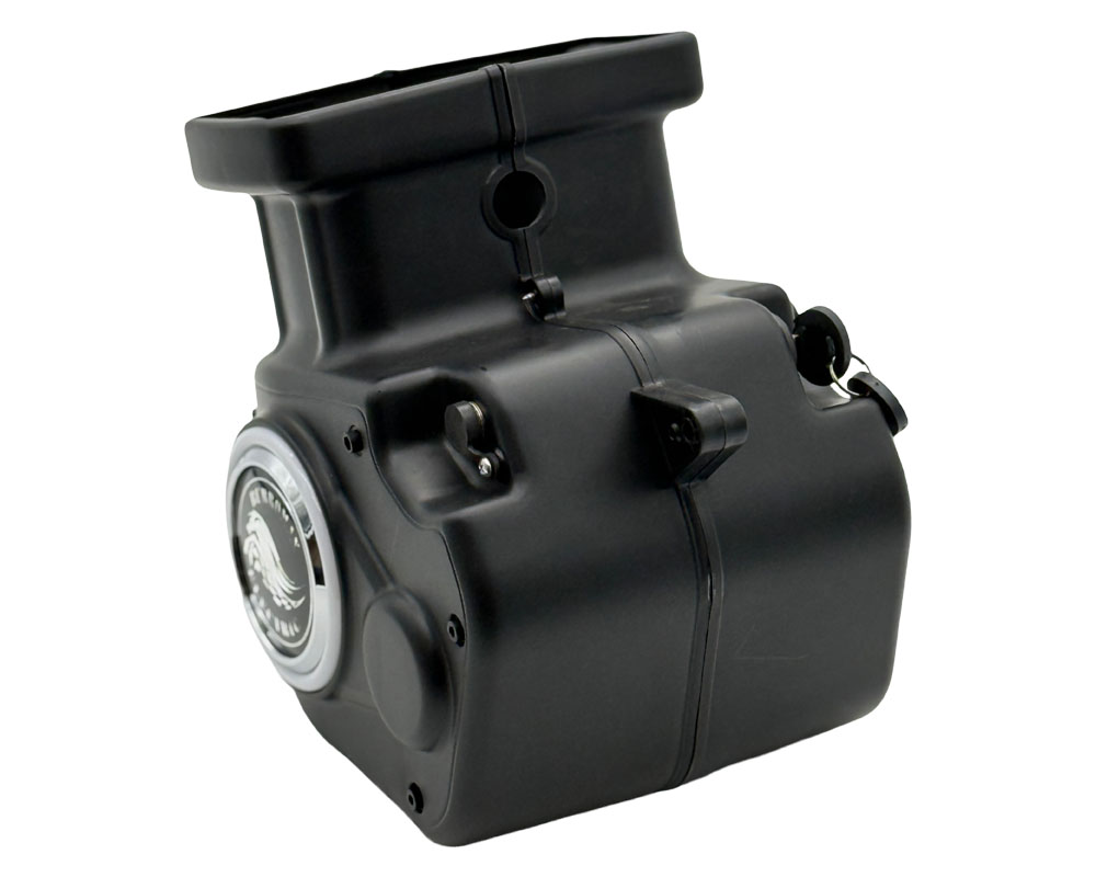 Battery Housing Kit, 48V (with key switch, charger port, hi/low switch, light switch, side lights, Battery Tray), No Controller (Part #10100) Fits TT1000R - 2