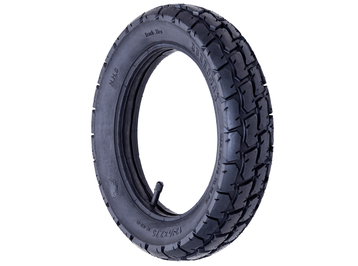 Tire with Inner Tube, F/R 12.5X2.75 Burromax Brand Track Tire (Part #10146) 