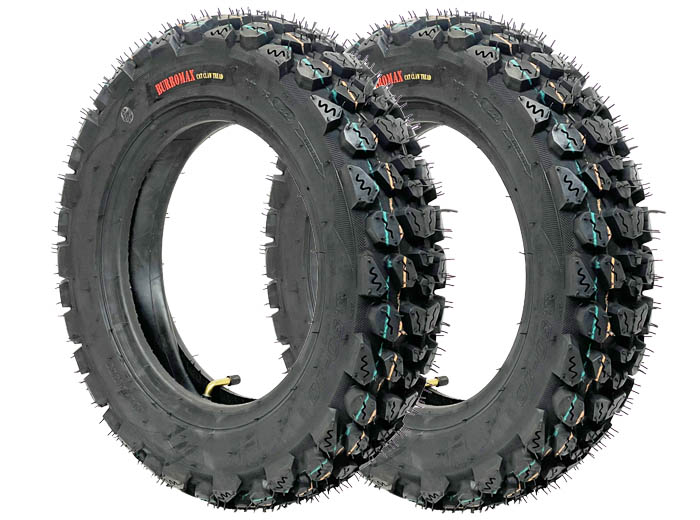 Performance Off Road Tire with Inner Tube, Set of 2, 3.50-10, Cat Claw Tire (Part #10148) Fits TT1600R