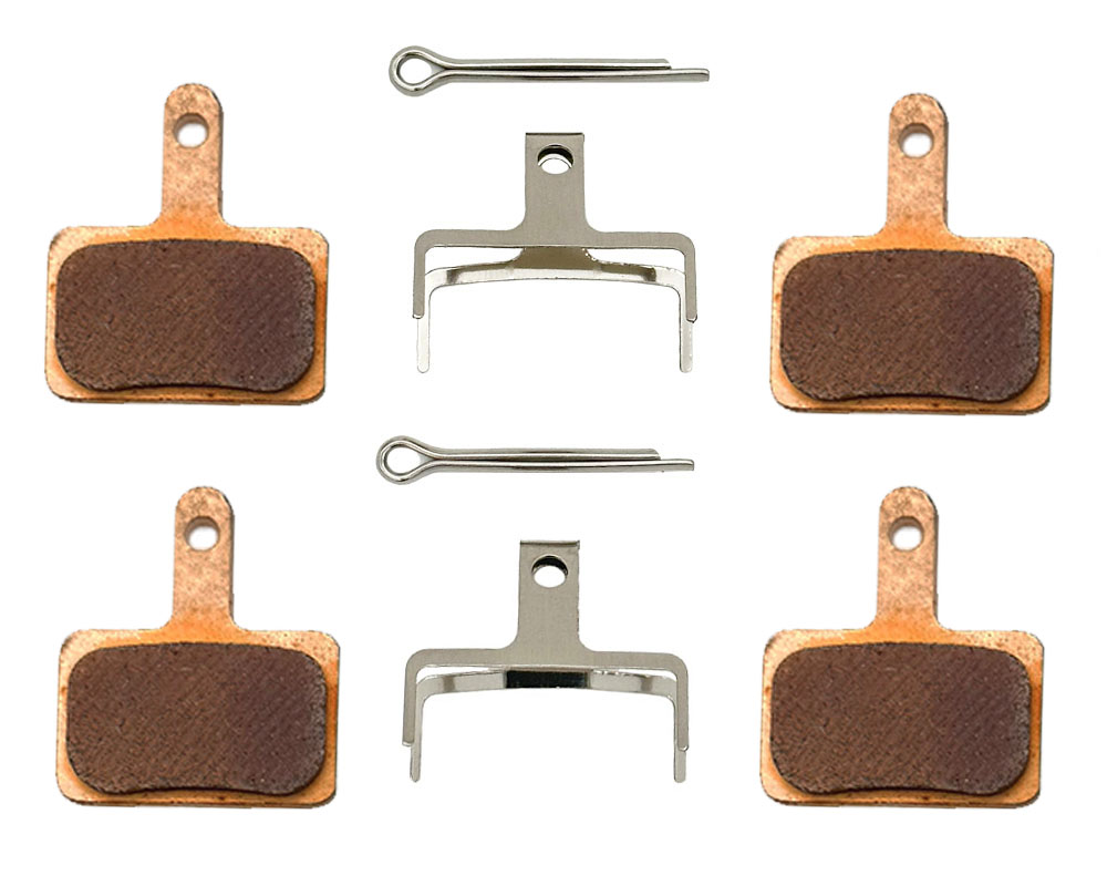 Brake Pad Kit with Hardware Set, Black Calipers with CYNB or No Logo (Part #10153) Fits TT1600R 2022-Early 2024 ONLY