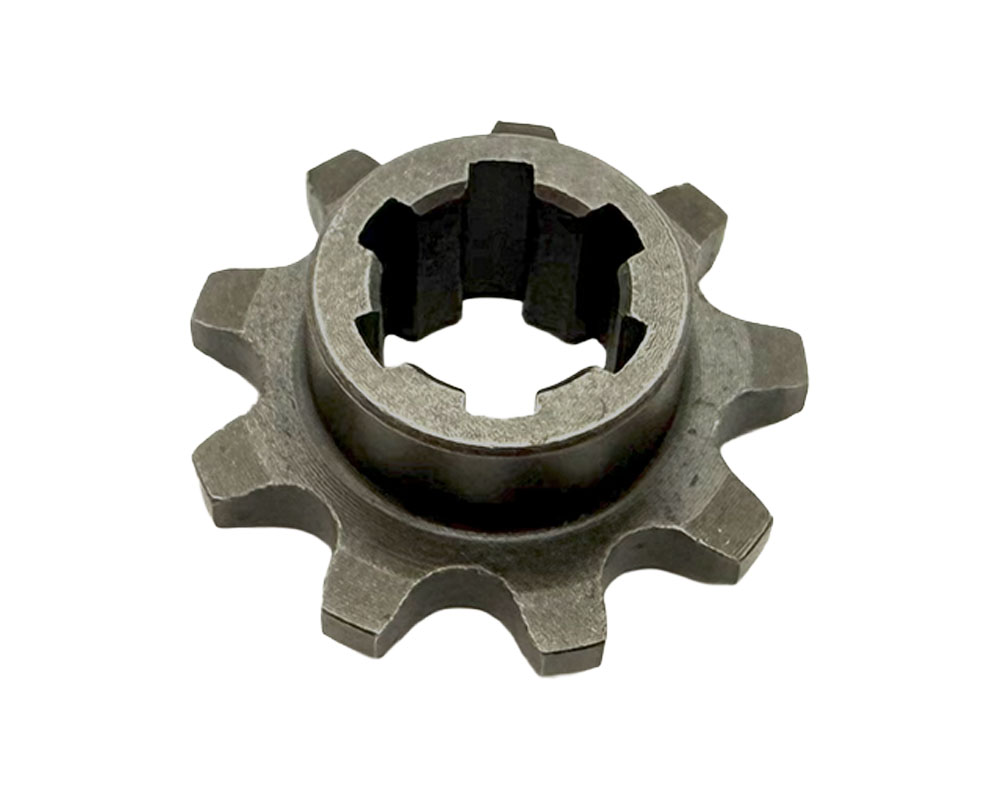 Sprocket, 9T Splined 14x11mm Shaft, Fits Burromax XR Motors (Part #10254) Fits HRH, HRS, XRA, XRB