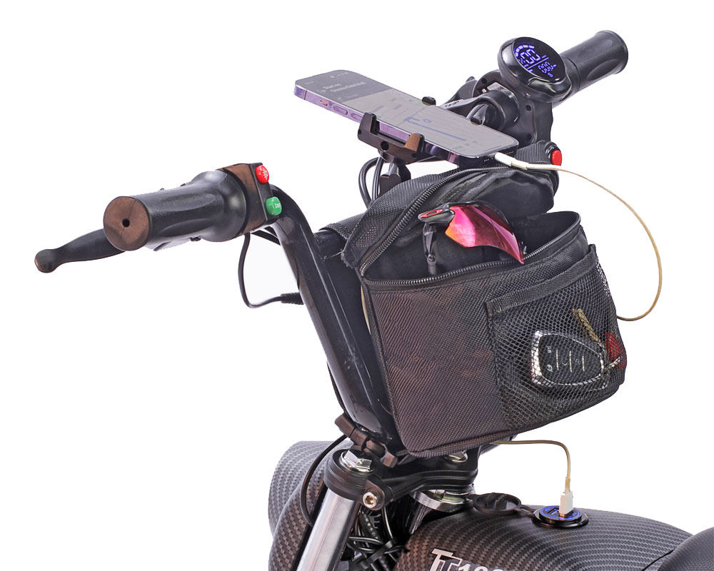 Handlebar Bag, with Cooler, Small (Part #16029) Fits All Models - 3