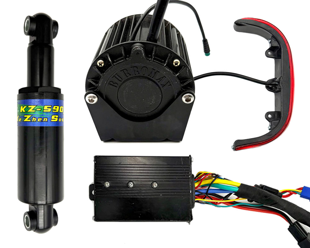 Performance 50A Controller and 750W Brushless Motor Conversion Kit, Direct Fit (Part #16063) Fits TT750R