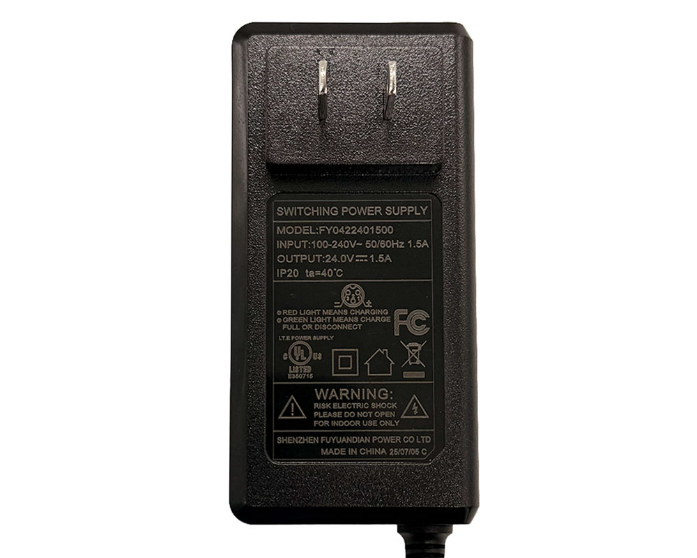 Battery Charger for SLA 24V 1.5Amp 110v Lead Acid Batteries (Part #19010) Fits TT250 - 3