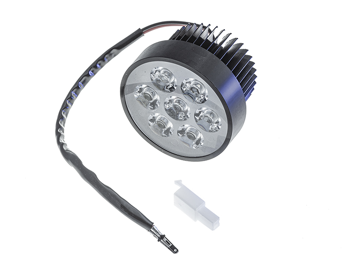 Headlight, High Intensity LED 24V (Part #19021) Fits TT350R, TT750 2019/L