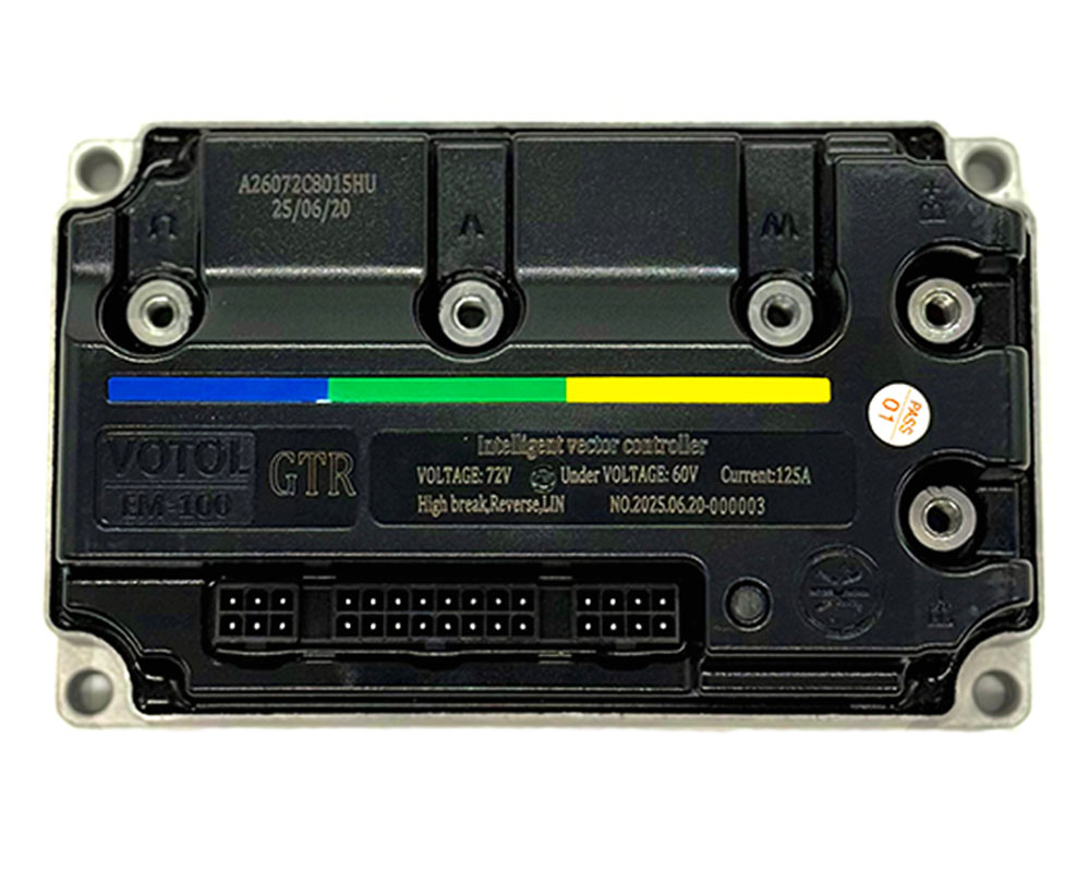 Controller, 72V 150A GTR Model, Compatible with Burromax XR Series Motors, 1-2-3 Speed Throttle, Supports Sport Mode (Part #19122) Fits All 72V Batteries