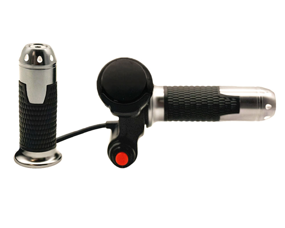 Throttle, Hi/Lo 48V Programmable MPH with Full Grip, Titanium Color (Part #19131) Fits TT1000R, TTMax