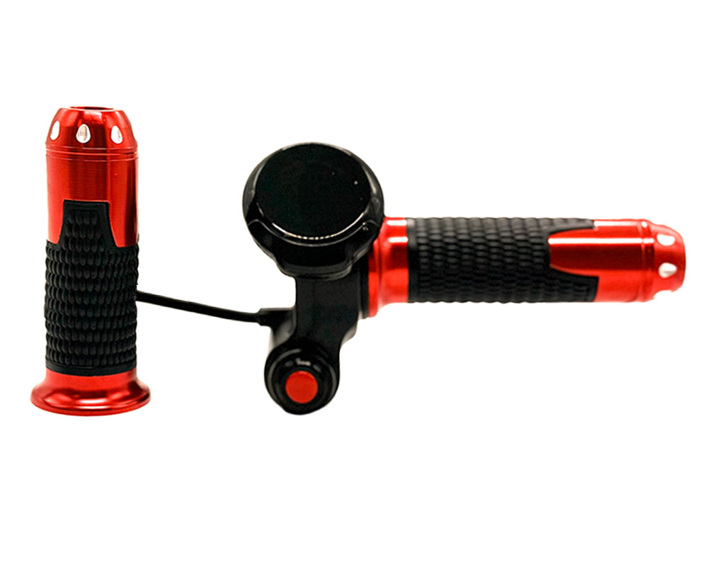 Throttle, Hi/Lo 48V Programmable MPH with Full Grip, Red Color (Part #19132) Fits TT1000R, TTMax