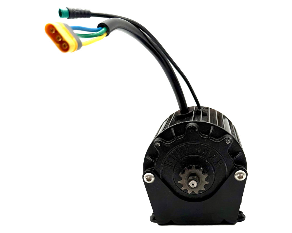 Motor, 36V 750W 4200 RPM Brushless with Mounting Bracket, 11T T8F Sprocket (Part #19145) Fits TT750R Conversions Model Year 2019 and Later