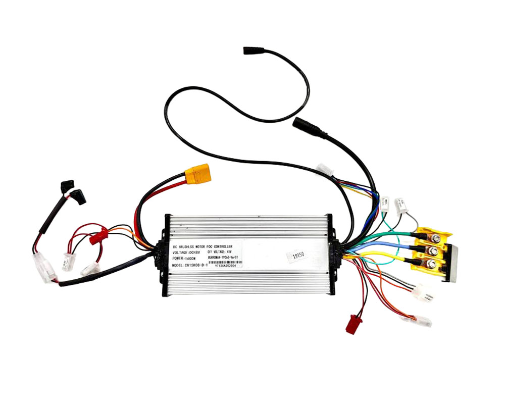 Controller, 52V, Mid 2025 Version 4 60Amp (Part #19150) Fits all TT1600R Model Year 2025 and Later with 3 Lead Motors
