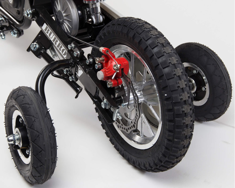 Training Wheels Accessory Kit for TT series Burromax Mini Bike Models (Part #19705) Fits TT250 TT350R