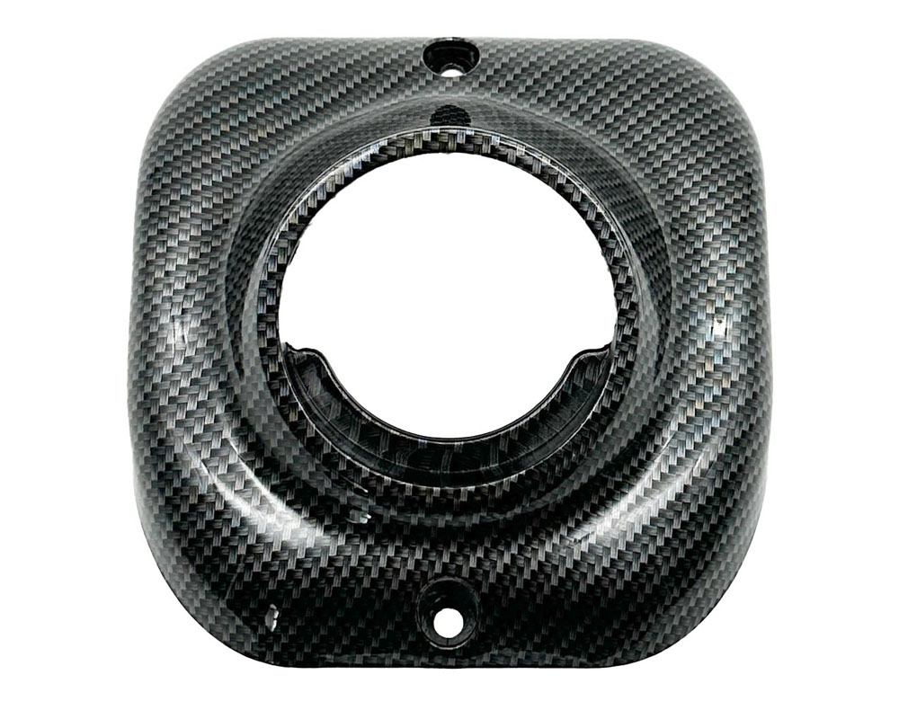 Cover, Headlight, Gloss Black Carbon (Part #95032) Fits TT350R, TT750R, TT1000R