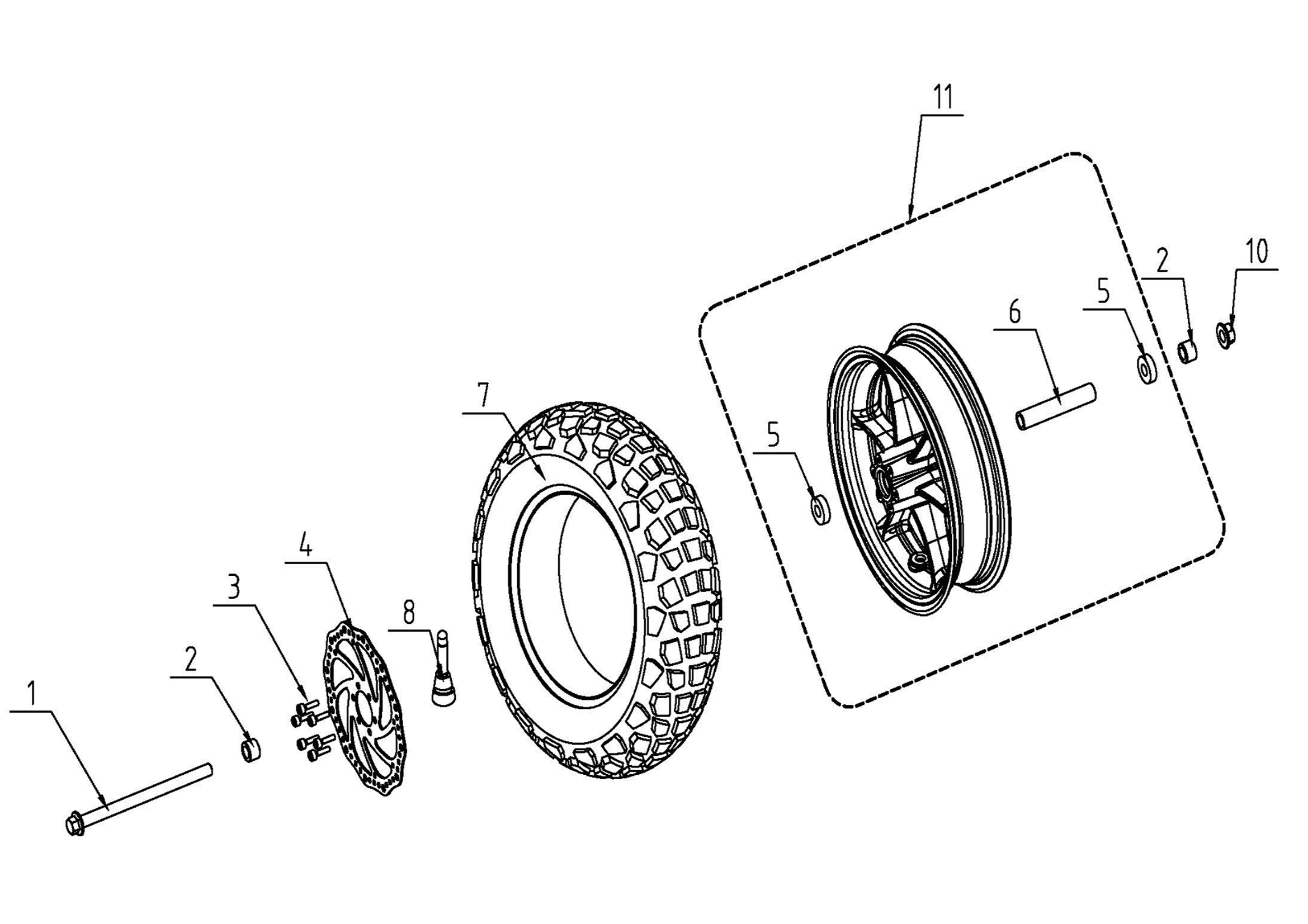 ttmax-2026-laterFront Wheel and Tire
