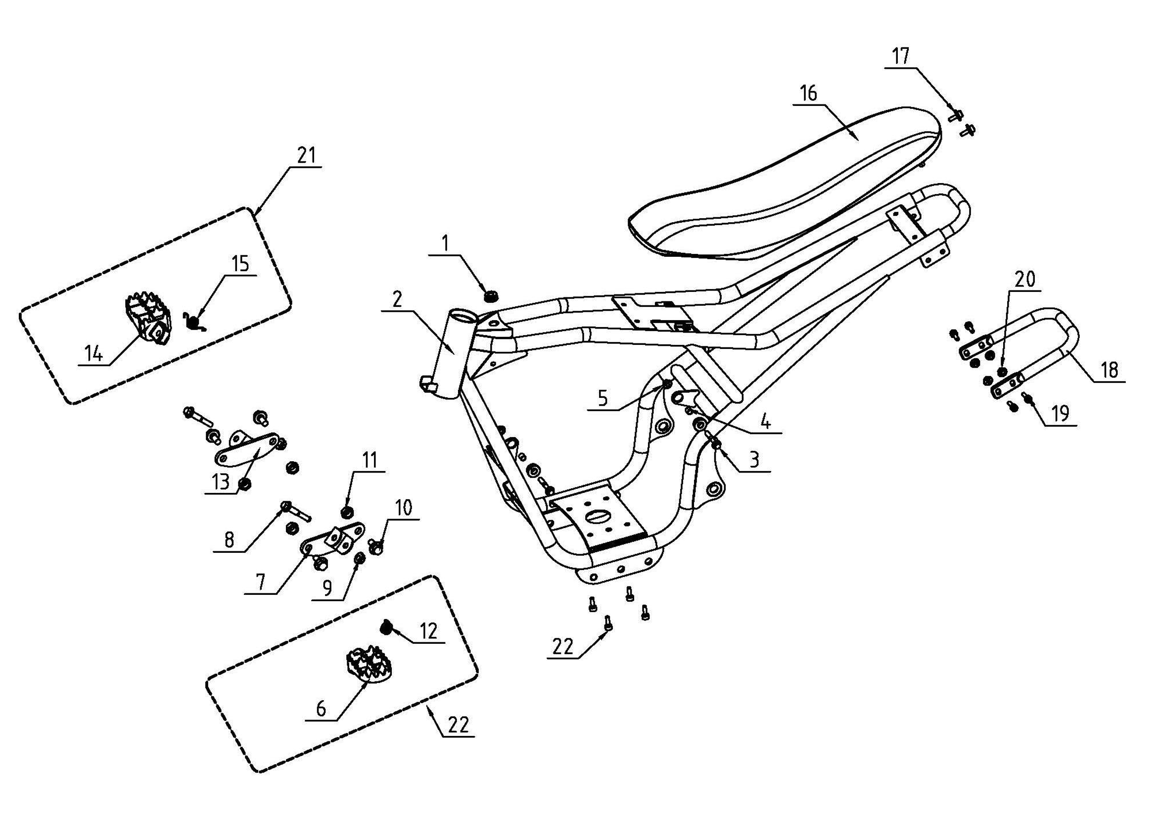 ttmax-2026-laterFrame Parts, Seat, Foot Pegs
