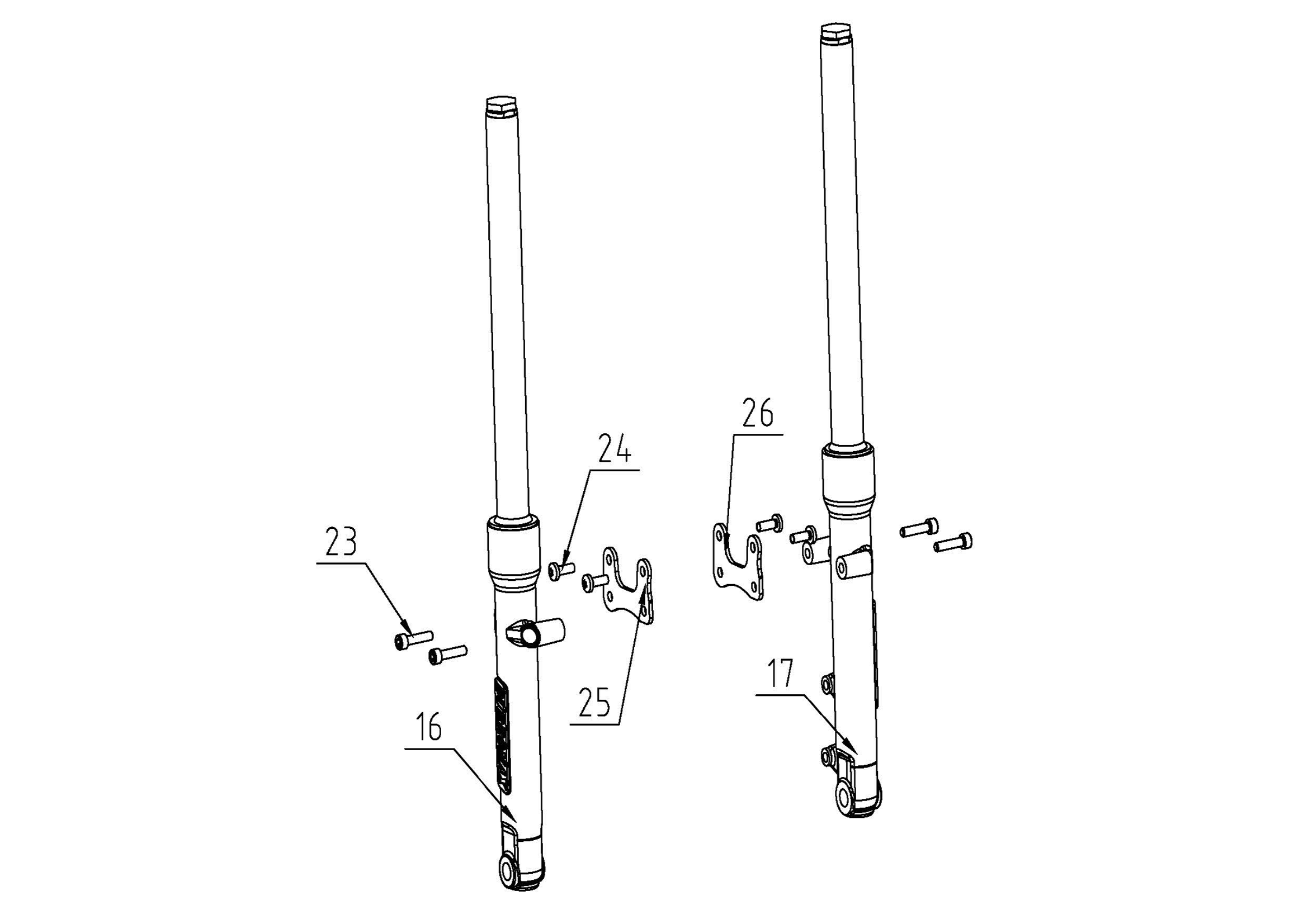 ttmax-2026-laterFork Tubes and Brake Caliper