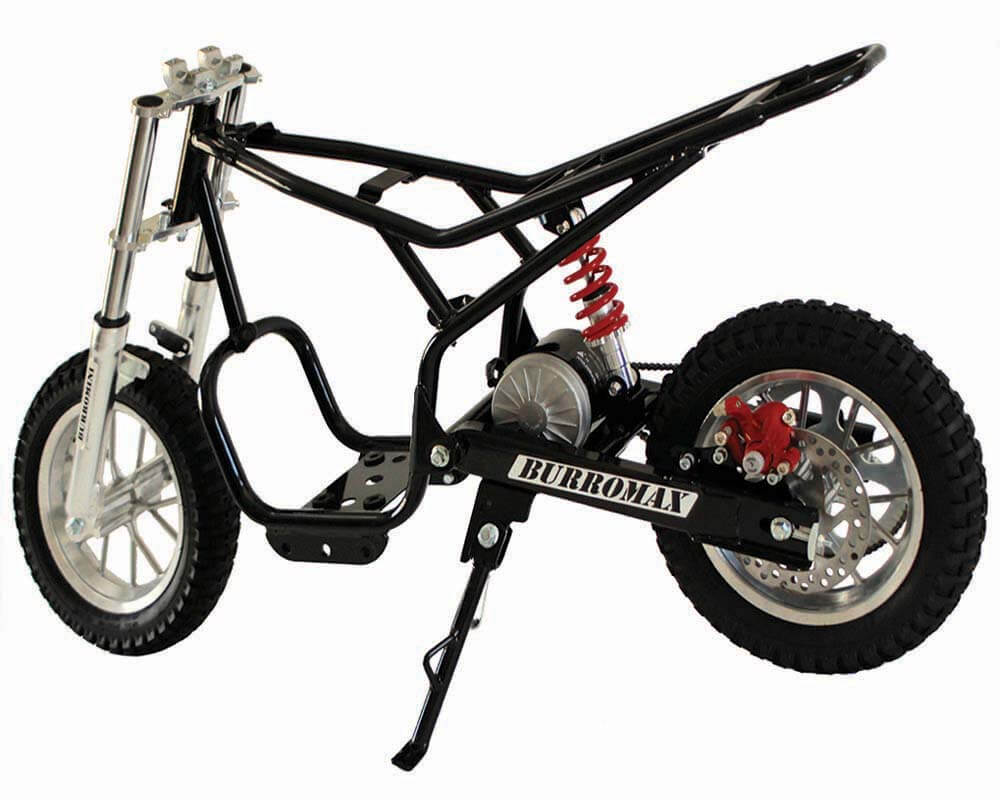Electric Mini bike, TT250 with Training Wheels Accessory Kit (Color: Black with Training Wheels) - 7