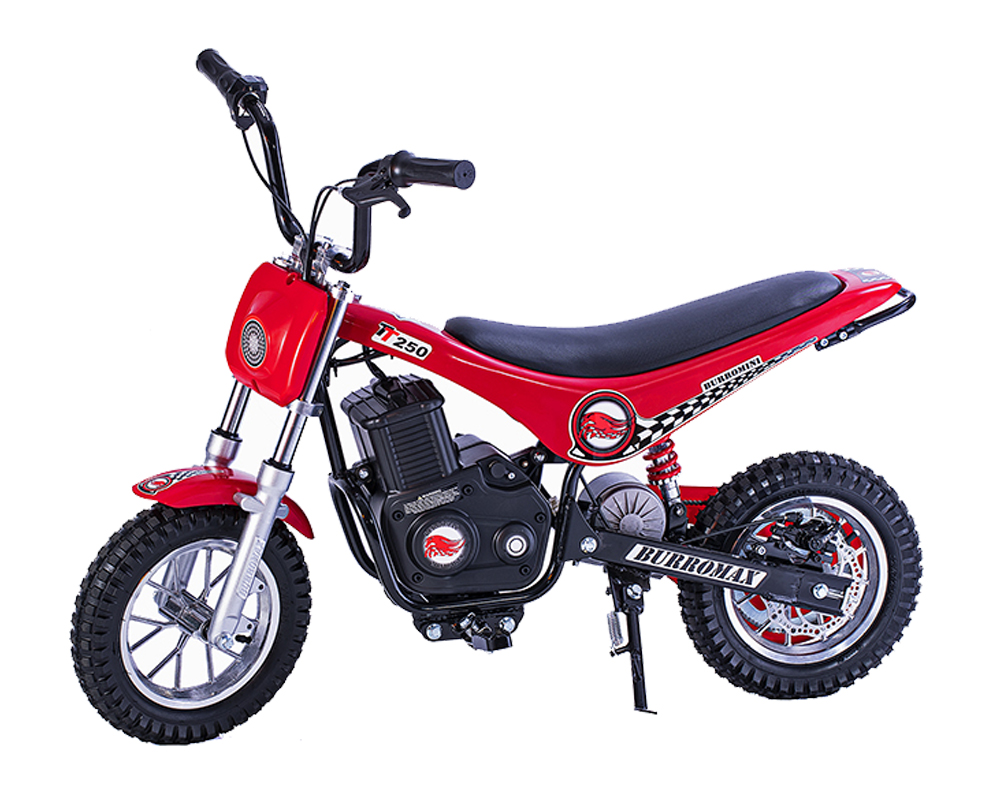 Electric Mini Bike, TT250 (Color: Red) - 1