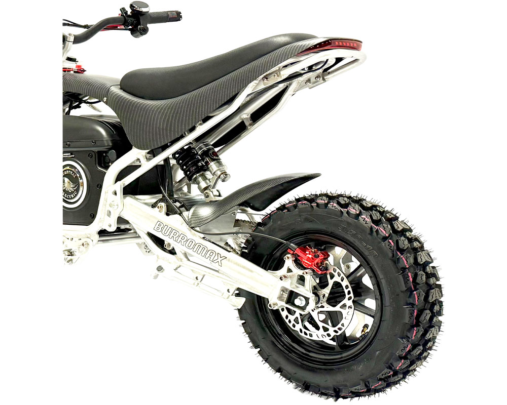 Electric Trail Bike, XRX Competition Series, 6kw Rated, 10.5kw Peak, 72V Lithium Ion Powered (Color: Matte Carbon Fiber) - 4
